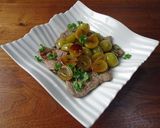 牛肉のマスカットソース和え作り方7写真