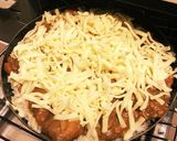 グリルピザプレートでチーズカレードリア作り方2写真