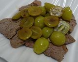 牛肉のマスカットソース和え作り方5写真