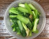 小松菜のあっさり炒め作り方3写真