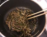 出汁をとったあとの昆布とゴボウのきんぴら作り方5写真