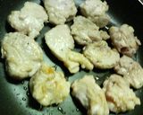 ✿焼肉のタレで❀チキンとナスの✿黒酢炒め作り方4写真