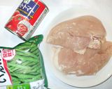 マーボー鶏♪カレー風味簡単トマト缶で作り方1写真