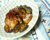 ✿焼肉のタレで❀チキンとナスの✿黒酢炒め作り方7写真