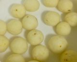 月見団子♡パエリアカレー味作り方6写真