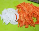 人参嫌いも食べる☆人参たまねぎ焼き作り方1写真