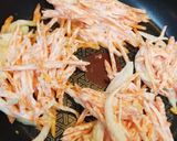 人参嫌いも食べる☆人参たまねぎ焼き作り方5写真