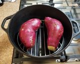 ダッチオーブン甘くて美味しいさつま芋作り方1写真