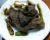 香味野菜とはちみつソースのビフテキ作り方14写真