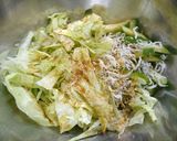 簡単！たっぷりしらすレタス作り方2写真