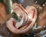 秋鮭白子の甘辛煮。作り方2写真