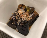 お鍋ひとつで簡単！お茄子の揚げ浸し♡作り方4写真