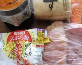 麺つゆで、レンコン人参も加えたとり天風作り方1写真