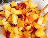ご飯が進む＊さつま芋の明太子和え＊作り方3写真