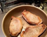 柔らか♪豚ロース厚切り肉のスープ煮♪作り方2写真