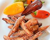 秋刀魚のしょうが風味のスティック揚げ♪作り方4写真