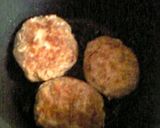 簡単煮込みハンバーグ作り方1写真