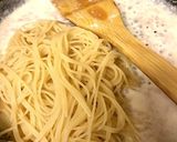 簡単！いくらとツナの和風クリームパスタ作り方3写真