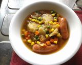 芯まで食べろきゃべつの洋風煮込み＋チーズ作り方4写真