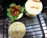超簡単ボリューム☆メンチカツバーガー作り方2写真