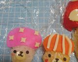 『きのこ♪リラックマ』秋弁当♡キャラ弁作り方10写真