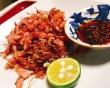 カリカリえのきとベーコンの酢橘ポン酢作り方5写真
