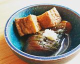 絶品!“揚げない”茄子と厚揚げの煮浸し☆作り方9写真