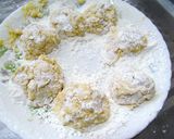 ▲元気でます♪大和芋と豆腐のほちゃ揚げ▲作り方2写真