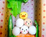 『お月見だんご♪リラックマ』秋弁当♡作り方4写真