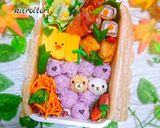 『お月見だんご♪リラックマ』秋弁当♡作り方8写真