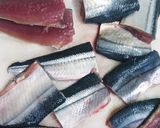 骨までカリカリサンマの唐揚げ万能黒酢タレ作り方1写真