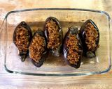 なすの挽肉詰め☆チーズ焼き作り方7写真