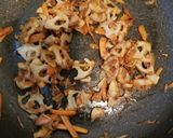 れんこんの炒め物作り方4写真