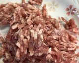豚そぼろの卵焼き♪作り方1写真