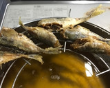 切り昆布と小アジの煮物作り方1写真