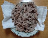 安い薄切り牛肉を柔らかくする方法作り方6写真