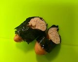 お弁当におつまみに♡焼きたらこ海苔巻き♬作り方3写真