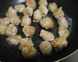 ◆豚薄切り肉でふんゎり肉団子風　酢豚◆作り方6写真