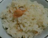 お吸い物の素 簡単 鮭ご飯作り方3写真