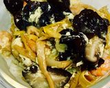 中華料理小厨娘 香菇虾仁打卤面！海老麺！作り方7写真