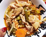 ﾄﾏﾄｼﾞｭｰｽと野菜で簡単トマト煮込み作り方3写真