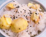 秋!簡単な栗ご飯作り方9写真
