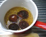 レンズ豆と干し椎茸とトマトのカレー作り方1写真