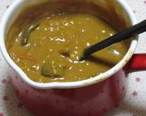 レンズ豆と干し椎茸とトマトのカレー作り方3写真