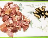 冬瓜と鶏肉のとろみ汁作り方1写真
