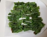 大葉消費☆レンチンしそ巻き味噌作り方4写真