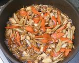 鶏ごぼうご飯作り方6写真