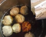 鳥つくね汁の蕎麦作り方8写真