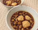 鳥つくね汁の蕎麦作り方12写真