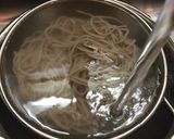 鳥つくね汁の蕎麦作り方13写真
